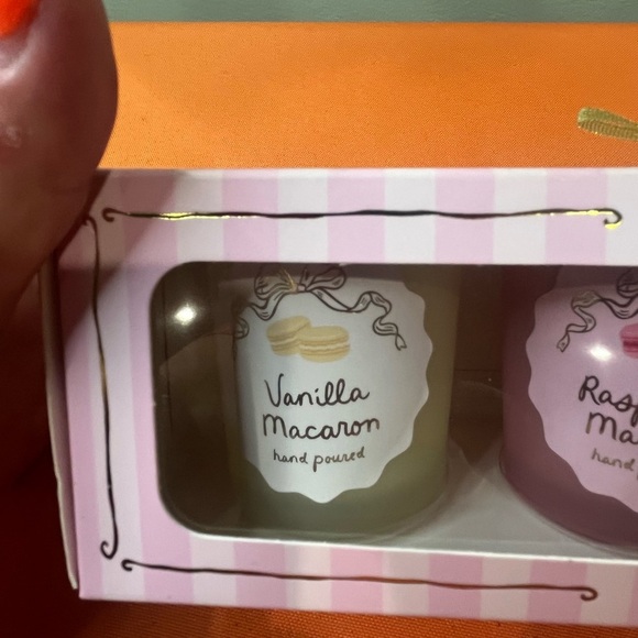 Scented Candle Set - Pink, Green, Blue, White - Picture 3 of 16